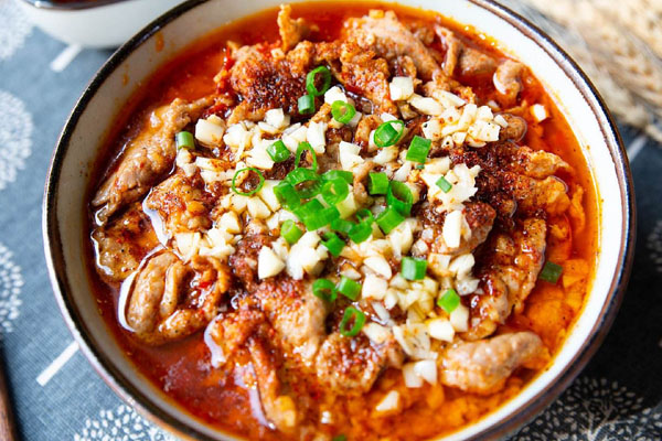 昆明星菜園:水煮肉片家常做法 昆明星菜園:水煮肉片家常做法